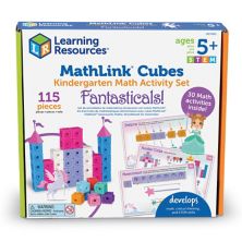 Учебные ресурсы Mathlink Cubes Детский сад Math Activity Set: Fantasticals! Learning Resources