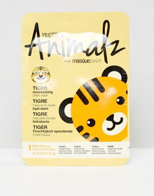 Увлажняющая тканевая маска Pretty Animalz Tiger MasqueBAR