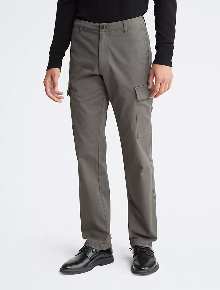Саржевые брюки-карго Calvin Klein