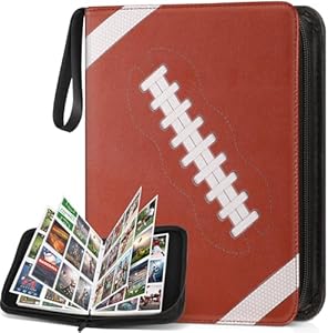 900 Pockets Basketball Trading Card Binder, Sports Card Binder Premium Basketball Card Holder Fit for Football Baseball Sports Card, MTG Game Cards Homthy