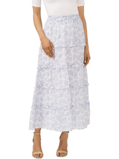 Smocked Tiered Maxi Skirt CeCe