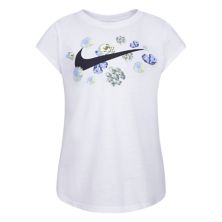 Girls 4-6x Nike Floral Logo Short Sleeve T-shirt Nike