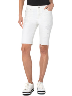 Широкая юбка 11 дюймов с пятью карманами цвета Bone White Patch Liverpool Los Angeles
