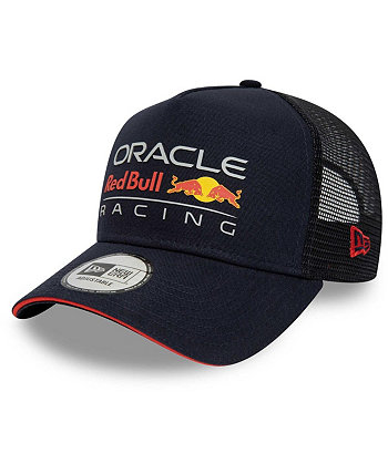 Мужская темно-синяя кепка Red Bull F1 Racing Essential Trucker Snapback New Era