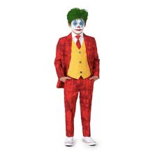 Костюм Meister Scarlet Joker для мальчиков 4–16 лет, костюм Бэтмена на Хэллоуин Suitmeister