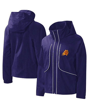 Женская фиолетовая куртка с капюшоном на молнии Phoenix Suns Last Shot G-III