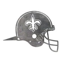 New Orleans Saints Metal Garden Art Helmet Spike Unbranded