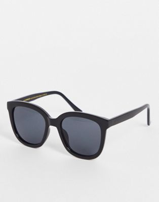 A.Kjaerbede Billy oversized square sunglasses in black A.Kjaerbede