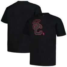 Men's Profile Black USC Trojans Big & Tall Pop T-Shirt Profile