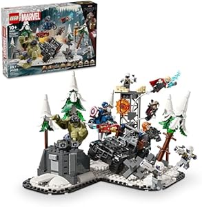 LEGO Marvel The Avengers Assemble: Age of Ultron Building Toy Set - Marvel Toy & Figures for Boys & Girls, Ages 10+ - Gift Ideas for Kids - Includes 6 Superhero Minifigures - 76291 Lego