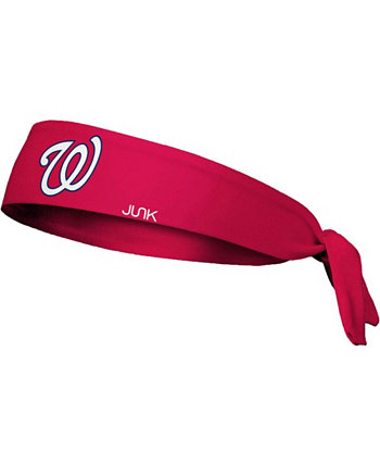 Повязка на голову Red Washington Nationals с галстуком Junk Brand
