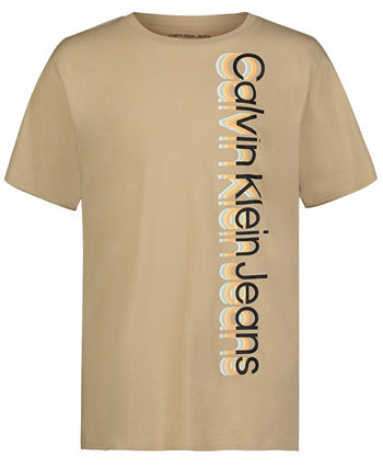 Многослойная футболка с короткими рукавами Big Boys Calvin Klein