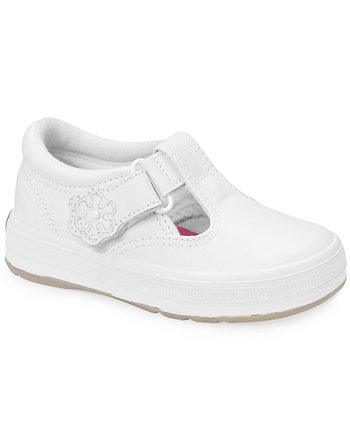 Daphne T-Strap Shoes, Девушки для малышей Keds