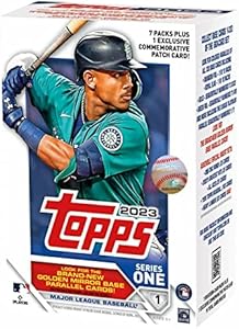 Topps 2023 Series 1 Baseball Value Box - 7 Packs Per Box Topps