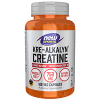 Sports Kre-Alkalyn Creatine - Informed Sport Certified -- 120 Capsules (Капсулы) NOW Foods