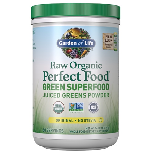 Garden of Life RAW Organic Perfect Food® Green Super Food — 14,8 унции Garden of Life