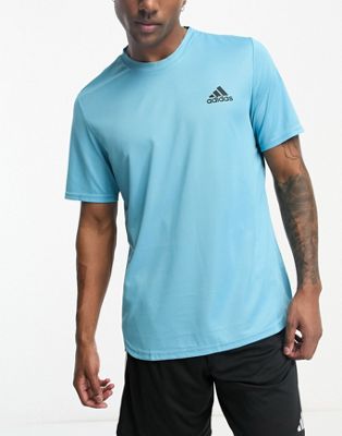 Синяя футболка adidas Training Design for Movement Adidas