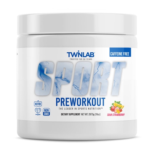 Twinlab Pre-Workout Sour Strawberry — 9,88 унции Twinlab