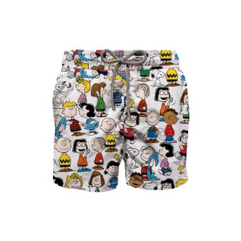 Купальные шорты средней длины с круглым вырезом Snoopy MC2 Saint Barth