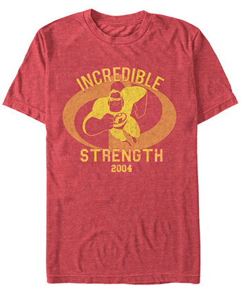 Мужская футболка с коротким рукавом Disney Pixar Incredibles Strength Mr. Incredible The Incredibles