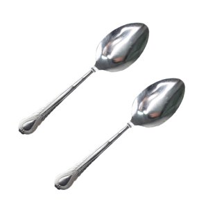 Chidian 2PCS Spoon Show Props Funny Bending Spoon Props Mind Bending Spoon Performance Props Novel Spoon Bending Props for Stage Home Playing Silver Chidian