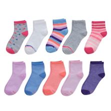 10 пар носков до щиколотки Hanes Ultimate® для девочек Hanes