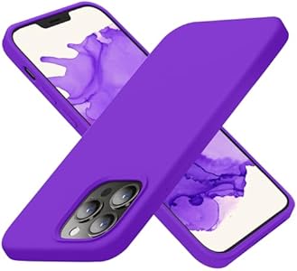 Чехол для iPhone 13 Pro из жидкого силикона, ультратонкий, ударопрочный с мягкой антицарапиной микрофиброй, черный Cordking