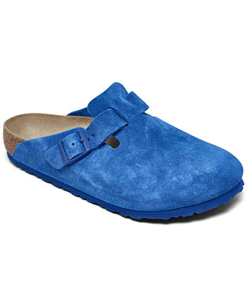 Men's Boston Suede Leather Clogs from Finish Line Birkenstock