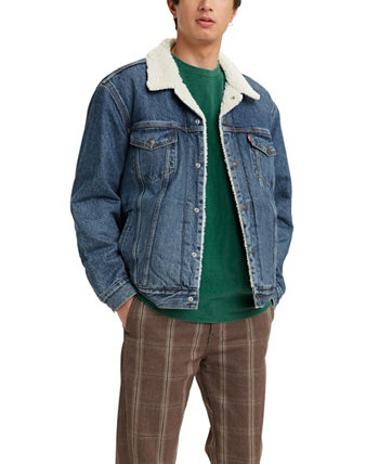 Мужская джинсовая куртка из шерпа Levi's®