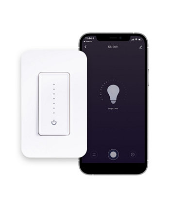 Сенсорный или ползунковый диммер Smart Lighting Switch — дистанционное управление через Wi-Fi JONATHAN Y