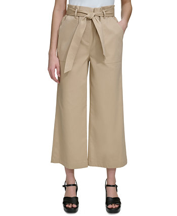 Женские широкие брюки с поясом Calvin Klein