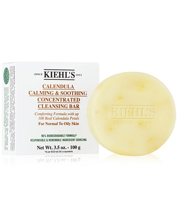 Calendula Calming & Soothing Concentrated Cleansing Bar, 3,5 унции. Kiehl's Since 1851