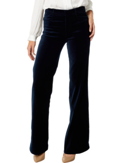 Clean Front Leenah Trousers in Deep Navy Paige