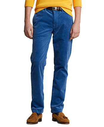 Мужские эластичные вельветовые брюки классического кроя Ralph Lauren