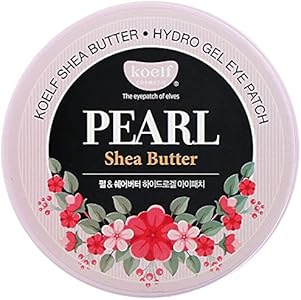 Petitfee Koelf Pearl Shea Butter Hydrogel Eye Patch, 60 Patches Petitfee