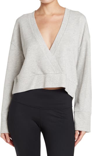Hot Cross Terry Pullover Z By Zella