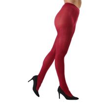 Cable Link Breathable Opaque Tights MEMOI