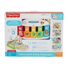 Музыкальная игрушка для малышей Fisher-Price Deluxe Kick & Play Piano Gym Fisher-Price