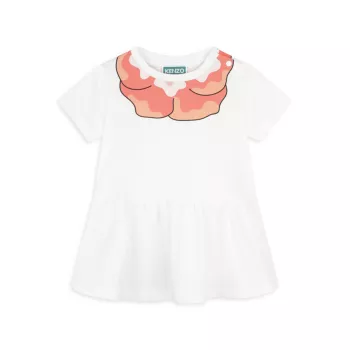 Baby Girl's Flower T-Shirt Dress KENZO