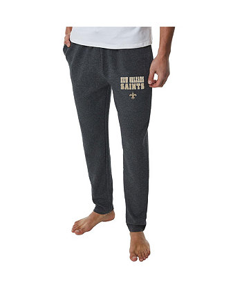 Мужские темно-серые зауженные брюки для отдыха New Orleans Saints Resonance Concepts Sport