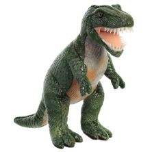 Aurora Medium Green Dinos & Dragons 11&#34; Tyrannosaurus Rex Ferocious Stuffed Animal Aurora