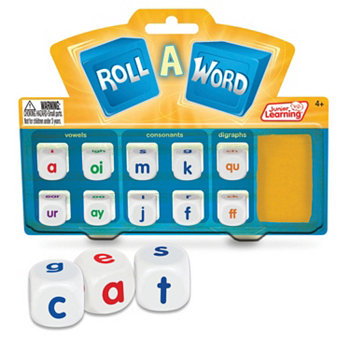 Roll the Word Game Развивайте орфографию и словообразование Junior Learning