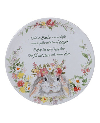 Sweet Bunny Round Pass вдоль тарелки Certified International