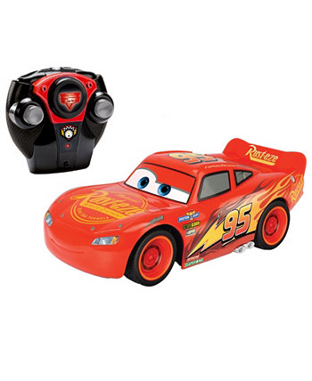 Jada Toys масштаб 1-24 Disney Pixar Lightning McQueen Crash Car Радиоуправляемая игрушечная машинка с дистанционным управлением Cars