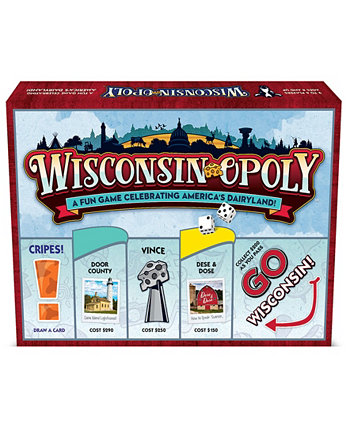 Классическая настольная игра Wisconsin-Opoly с особенностями штата Висконсин Late For The Sky