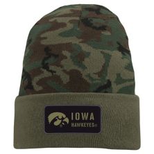 Men's Nike Camo Iowa Hawkeyes Military Pack Cuffed Knit Hat Nike