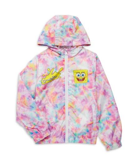 Куртка-ветровка Sponge Bob Tie-Dye для девочек Members Only