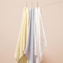 Маленькая компания Лорен Конрад 3-pk. Пеленальное одеяло для младенцев из муслина Little Co. by Lauren Conrad
