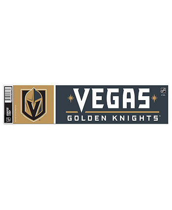 Наклейка на бампер Vegas Golden Knights 3 x 12 дюймов Wincraft
