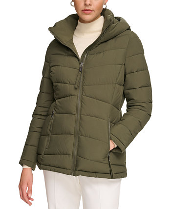 Женское Утепленное Пальто с Капюшоном Calvin Klein Calvin Klein